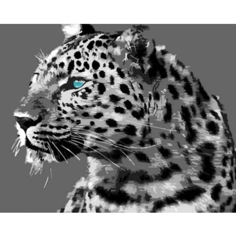 Animal Leopard Diy Paint By Numbers Kits ZXQ737 - NEEDLEWORK KITS