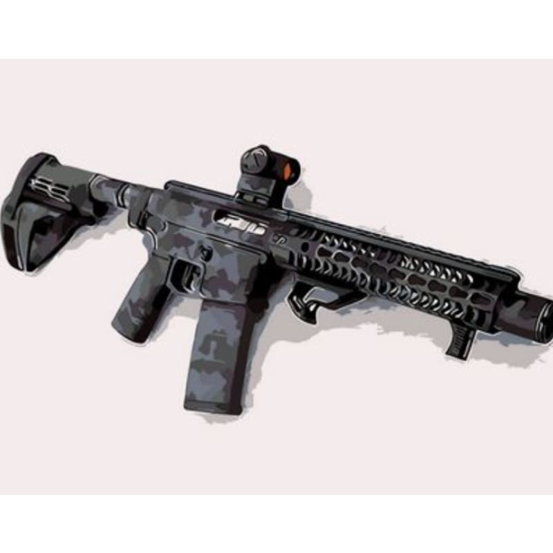 Arm Paint by Numbers Kits ZXQ346-12 - NEEDLEWORK KITS