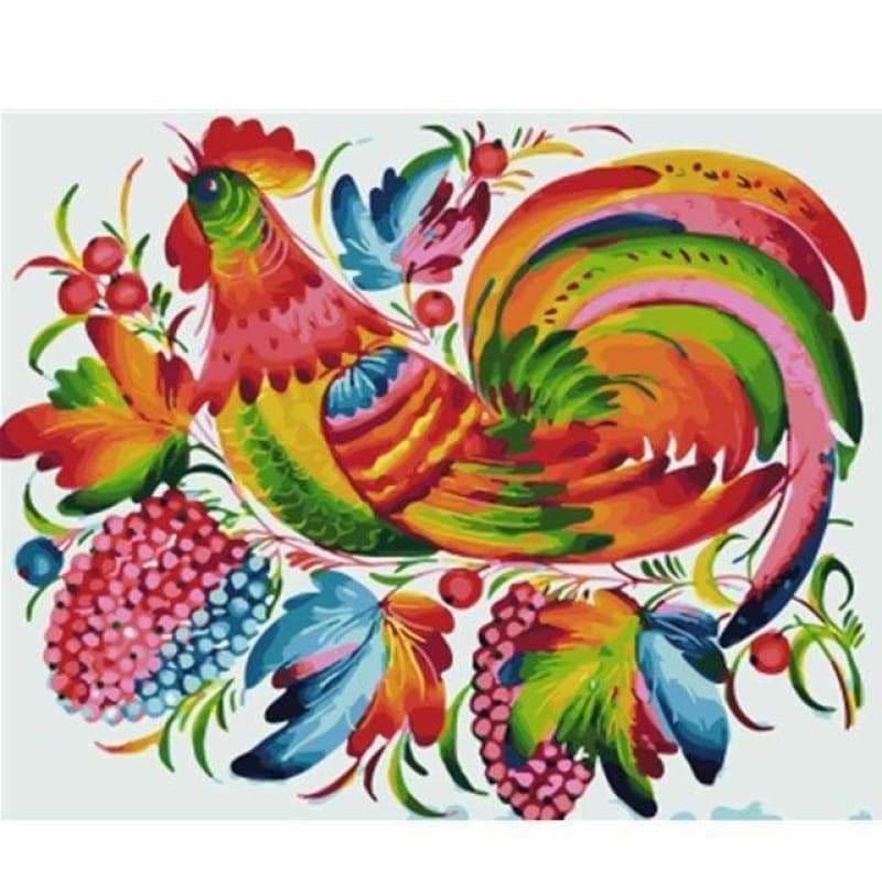 Cock Diy Paint By Numbers Kits VM96061 - NEEDLEWORK KITS