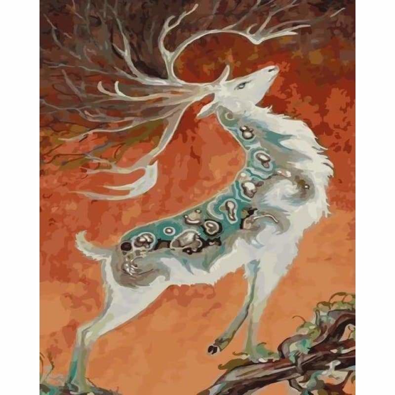 Deer Diy Paint By Numbers Kits PBN96280 - NEEDLEWORK KITS