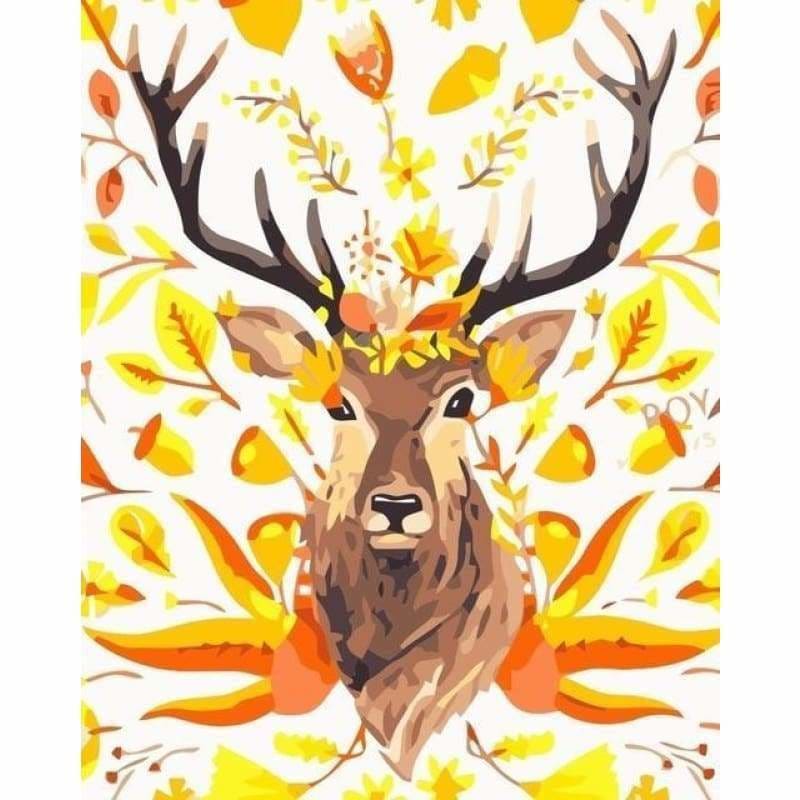 Deer Diy Paint By Numbers Kits YM-4050-237 - NEEDLEWORK KITS
