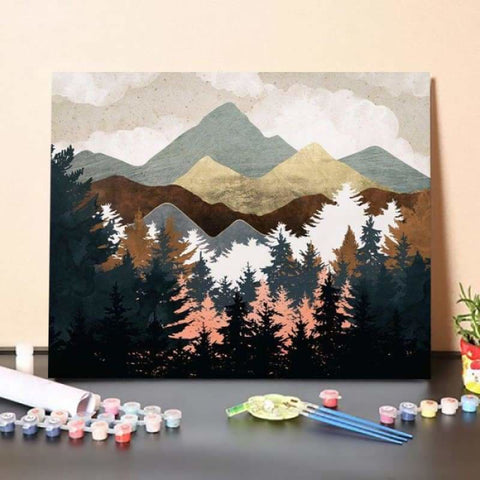 ferdasecPaint By Numbers Kit – Forest View