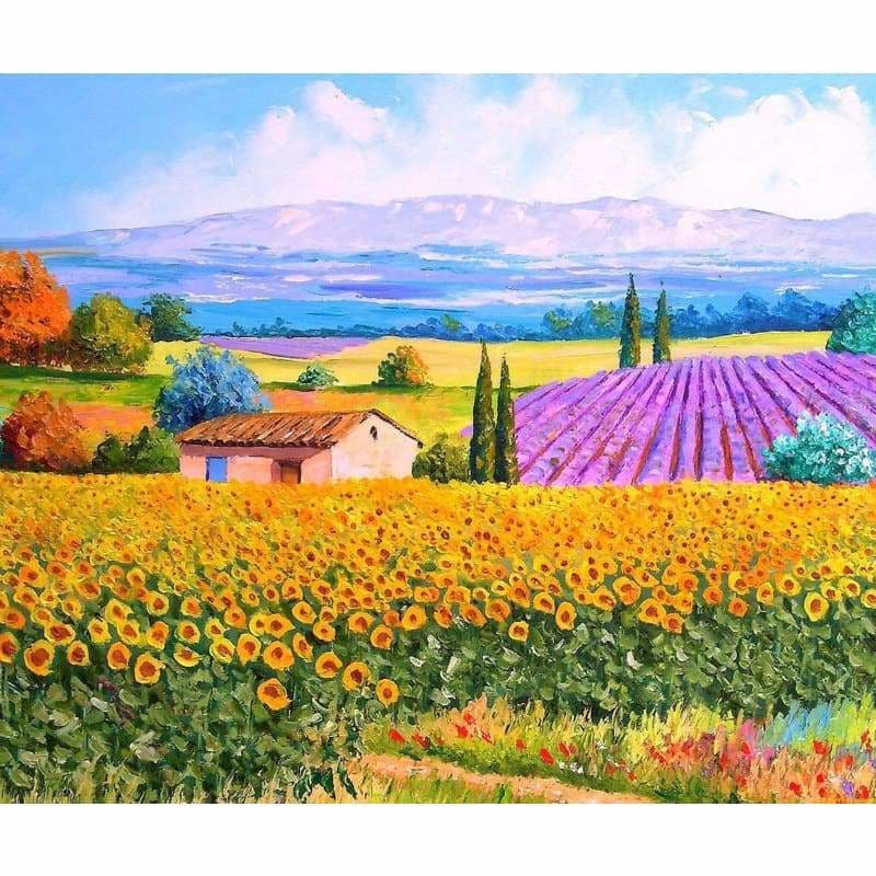 Landscape Diy Paint By Numbers Kits PBN94510 - NEEDLEWORK KITS