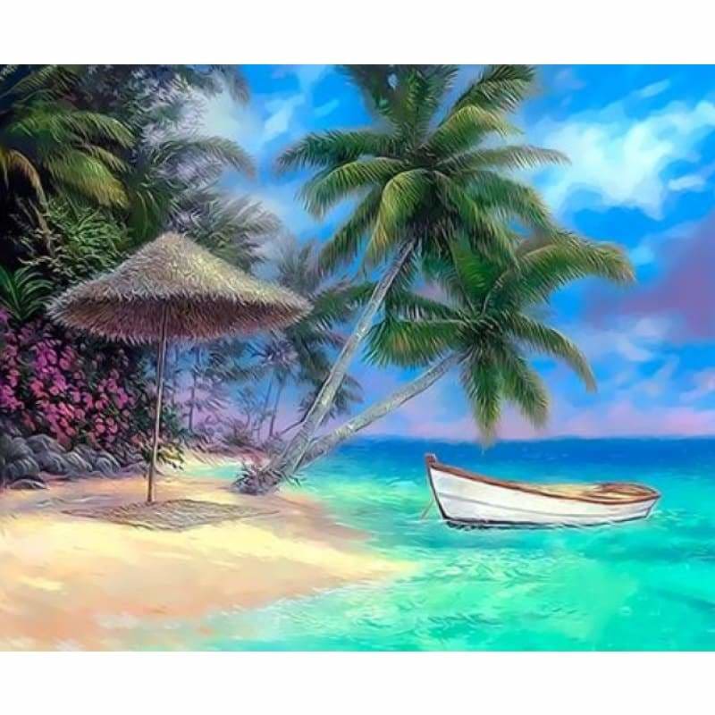 Landscape Diy Paint By Numbers Kits ZXQ3283 - NEEDLEWORK KITS