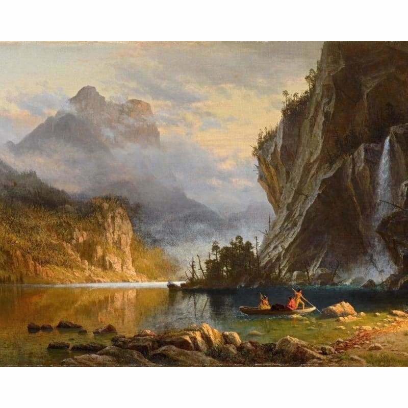 Landscape Mountain Diy Paint By Numbers Kits VM55345 - NEEDLEWORK KITS