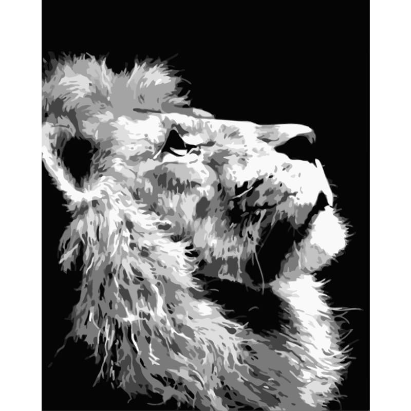 Lion Diy Paint By Numbers Kits WM-417 - NEEDLEWORK KITS