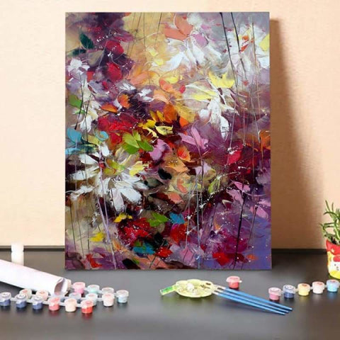 Paint by Numbers Kit-Dreamy Flowers