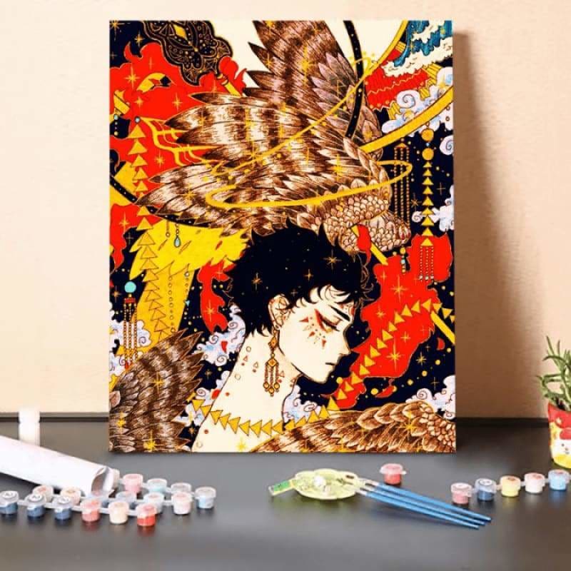 Paint by Numbers Kit-Eagle boy