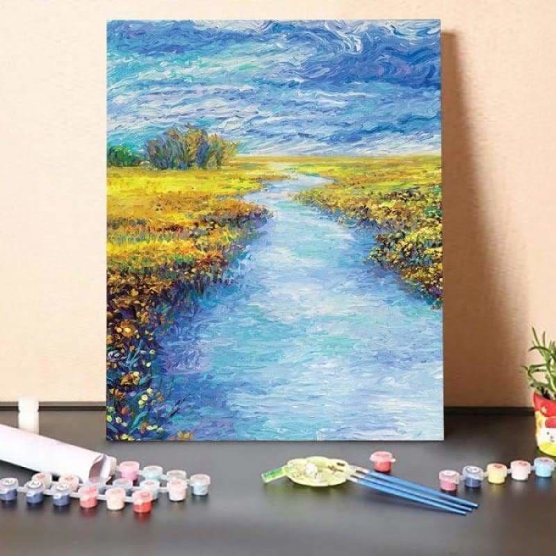 Paint By Numbers Kit-Irrigate Flowers and Plants