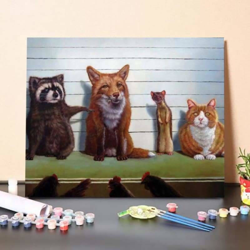 Usual Suspects – Paint By Numbers Kit