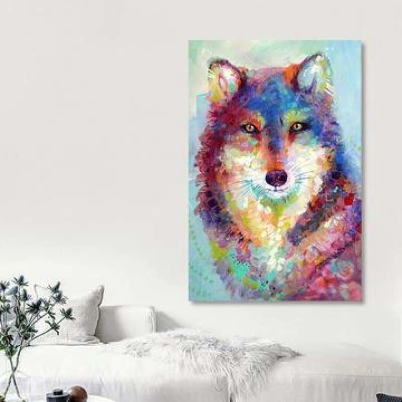 Wolf Diy Paint By Numbers Kits VM95007 - NEEDLEWORK KITS