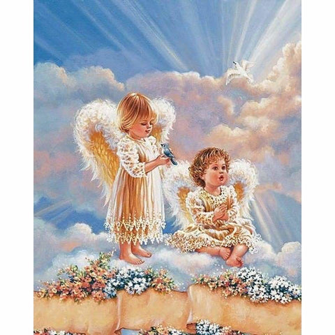 Angel Diy Paint By Numbers Kits PBN94375 - NEEDLEWORK KITS