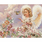 Angel Diy Paint By Numbers Kits ZXQ2175 - NEEDLEWORK KITS