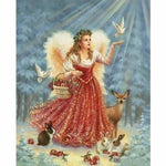 Angel Diy Paint By Numbers Kits ZXQ2595 - NEEDLEWORK KITS