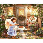 Angel Diy Paint By Numbers Kits ZXQ3632 - NEEDLEWORK KITS