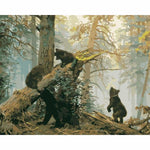 Bear Diy Paint By Numbers Kits SY-4050-068 - NEEDLEWORK KITS