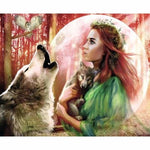 Beauty And Animal Diy Paint By Numbers Kits ZXQ3633 - NEEDLEWORK KITS