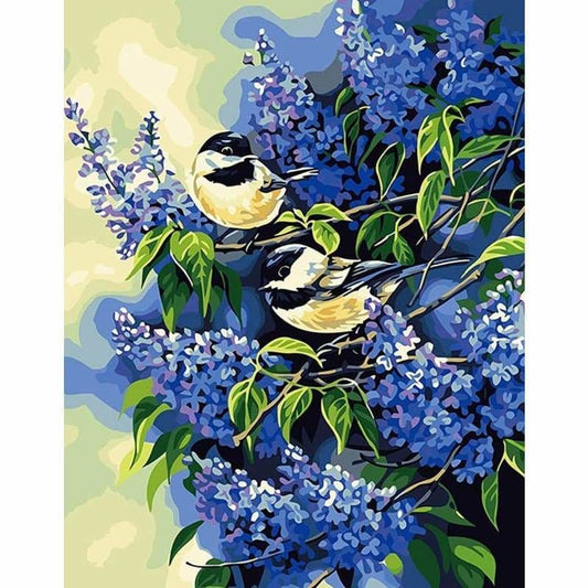 Bird Diy Paint By Numbers Kits  PBN95340 - NEEDLEWORK KITS