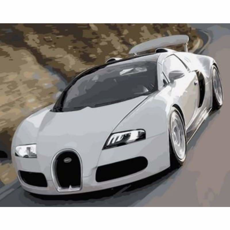 Car Diy Paint By Numbers Kits ZXQ1781-23 - NEEDLEWORK KITS