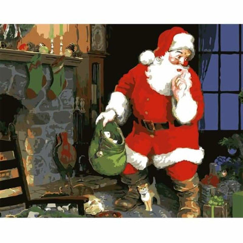 Christmas Diy Paint By Numbers Kits PBN94659 - NEEDLEWORK KITS