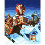 Christmas Diy Paint By Numbers Kits PBN94662 - NEEDLEWORK KITS