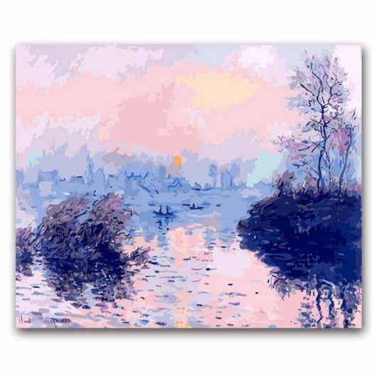 Claude Monet's Diy Paint By Numbers Kits VM91251 - NEEDLEWORK KITS