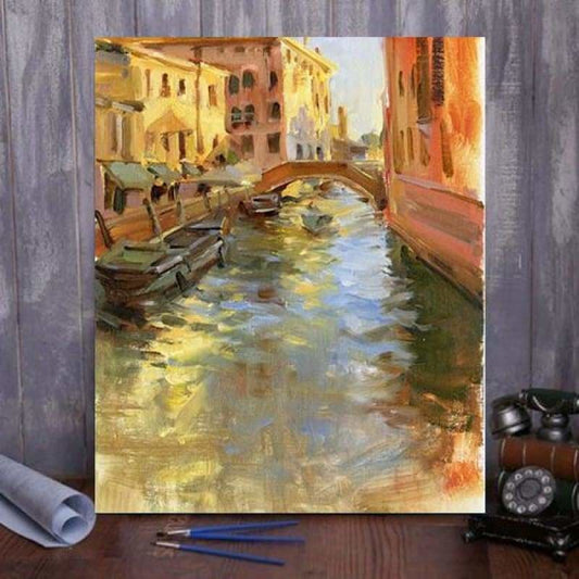 Color of Light Paint By Numbers Kit