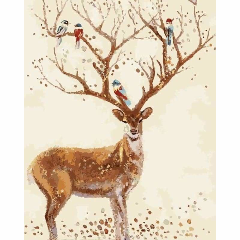 Deer Diy Paint By Numbers Kits VM96266 - NEEDLEWORK KITS