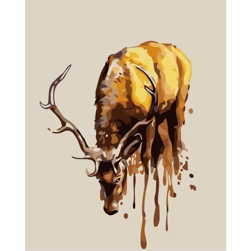 Deer Diy Paint By Numbers Kits YM-4050-241 - NEEDLEWORK KITS