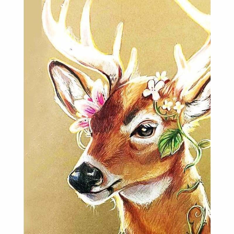 Deer Diy Paint By Numbers Kits YM-4050-254 - NEEDLEWORK KITS