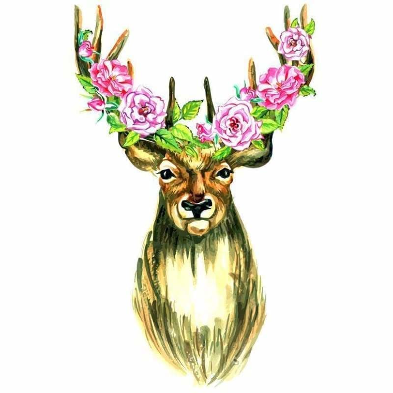 Deer Diy Paint By Numbers Kits YM-4050-267 - NEEDLEWORK KITS