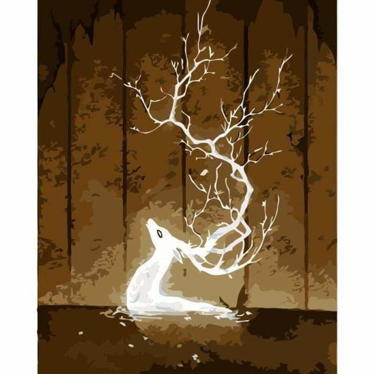 Deer Diy Paint By Numbers Kits YM-4050-290 - NEEDLEWORK KITS