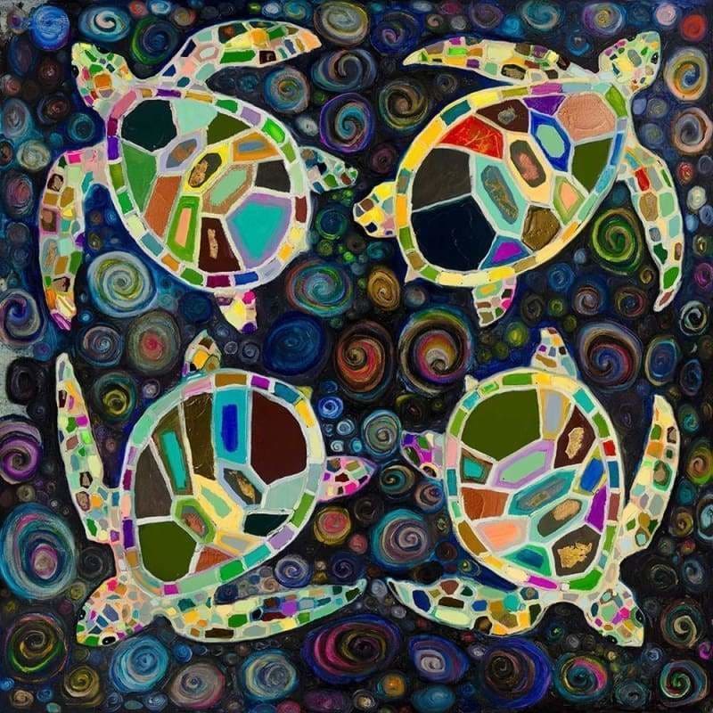 Diy Paint By Numbers Kits QFA90202 - NEEDLEWORK KITS