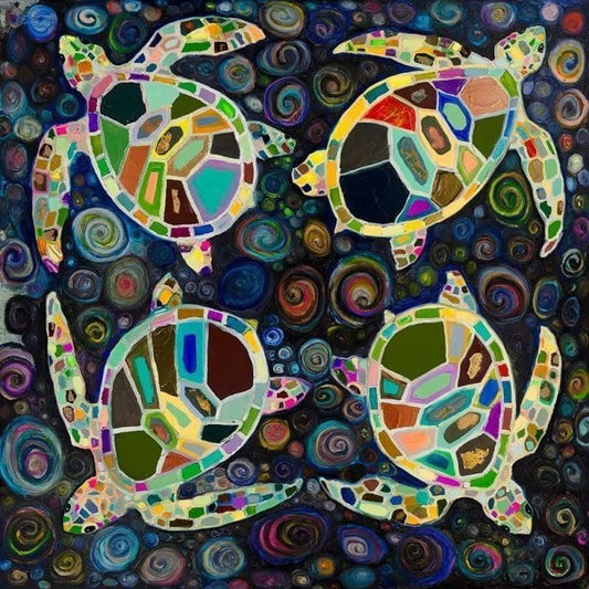 Diy Paint By Numbers Kits QFA90202 - NEEDLEWORK KITS