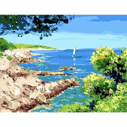 Diy Paint By Numbers Kits WM-1550 - NEEDLEWORK KITS