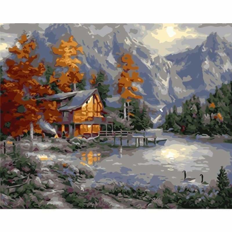 Diy Paint By Numbers Kits WM-1769 - NEEDLEWORK KITS