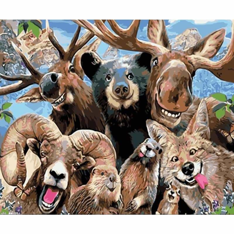 Diy Paint By Numbers Kits WM-415 - NEEDLEWORK KITS