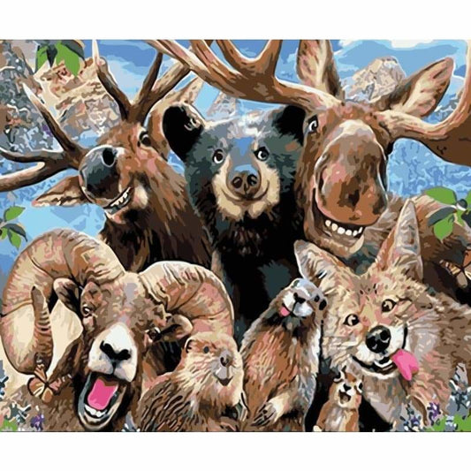 Diy Paint By Numbers Kits WM-415 - NEEDLEWORK KITS