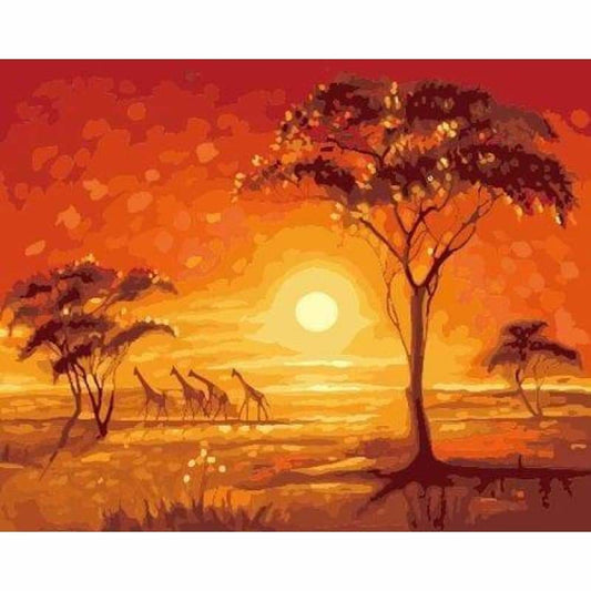 Diy Paint By Numbers Kits ZXB575-22 - NEEDLEWORK KITS