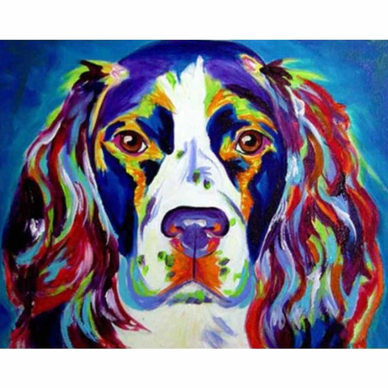 Dog Diy Paint By Numbers Kits PBN97829 - NEEDLEWORK KITS