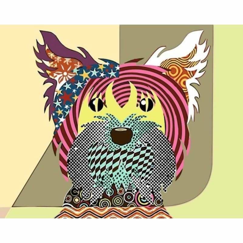 Dog Diy Paint By Numbers Kits PBN97871 - NEEDLEWORK KITS