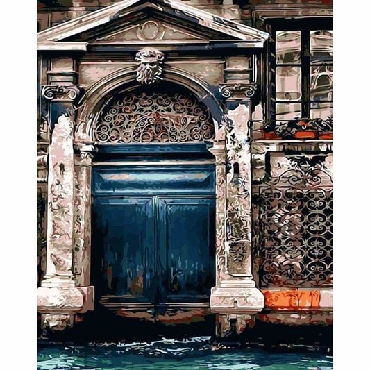 Door Diy Paint By Numbers Kits VM54715 - NEEDLEWORK KITS