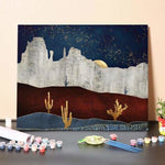 ferdasecPaint By Numbers Kit – Moonlit Desert