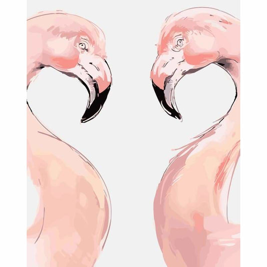 Flamingo Diy Paint By Numbers Kits PBN92418 - NEEDLEWORK KITS