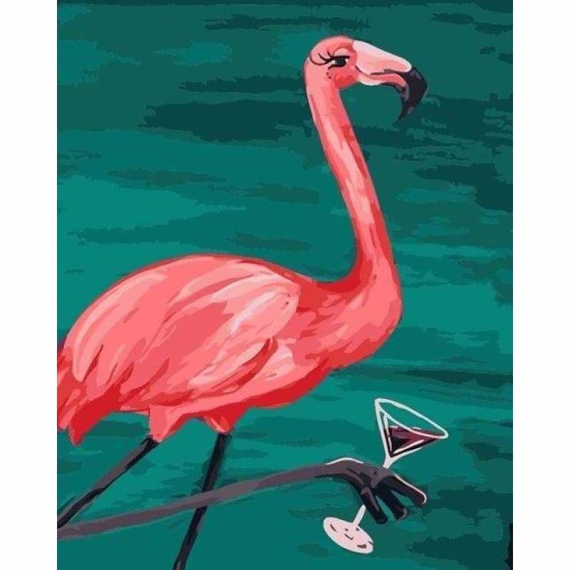 Flamingo Diy Paint By Numbers Kits PBN97949 - NEEDLEWORK KITS