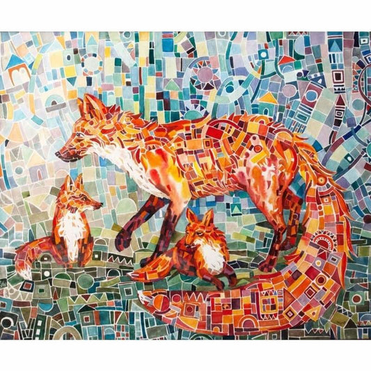 Fox Diy Paint By Numbers Kits VM30033 - NEEDLEWORK KITS