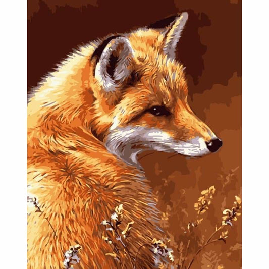 Fox Diy Paint By Numbers Kits WM-1540 - NEEDLEWORK KITS