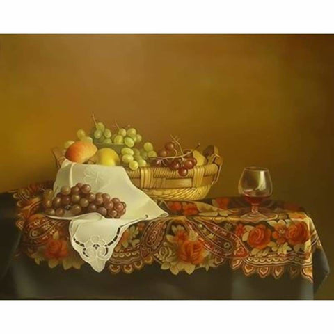 Fruit Paint By Numbers Kits ZXQ2245 - NEEDLEWORK KITS