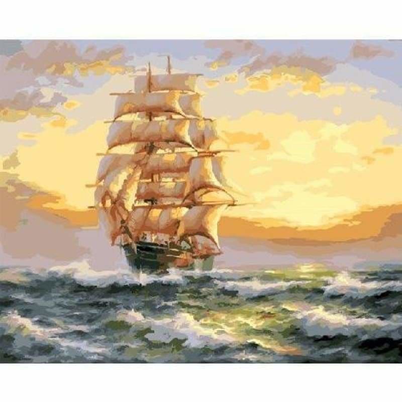 Landscape Diy Paint By Numbers Kits PBN54507 - NEEDLEWORK KITS