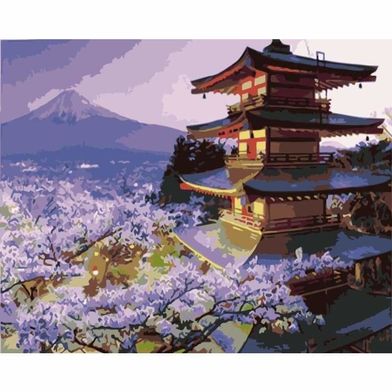 Landscape Diy Paint By Numbers Kits WM-1449 - NEEDLEWORK KITS